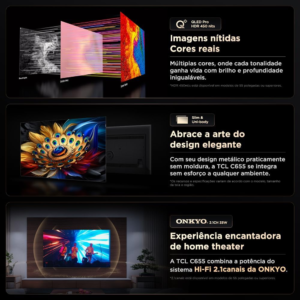 TCL QLED TV 55” C655 