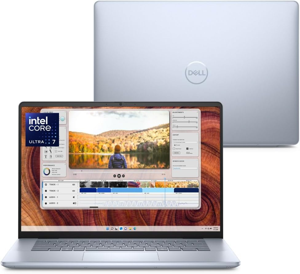 Notebook Dell Inspiron Plus I16-U7155H-A10 16" QHD+ Intel® Core™ Ultra 7 155H 16GB 1TB