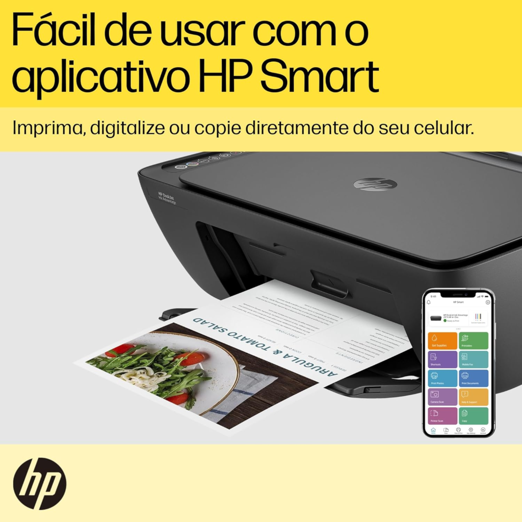 Impressora Multifuncional HP Deskjet Ink Advantage 2874