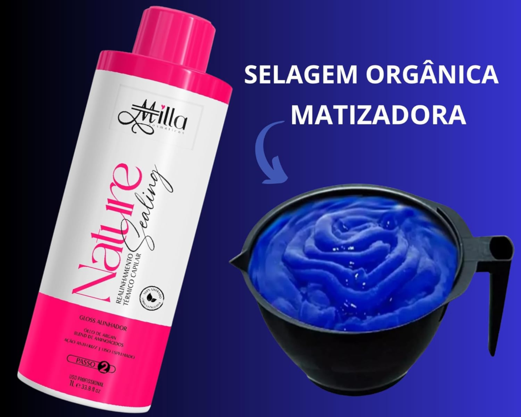 
SELAGEM ORGÂNICA PROFISSIONAL 0%FORMOL COM AÇÃO MATIZADORA 1LT