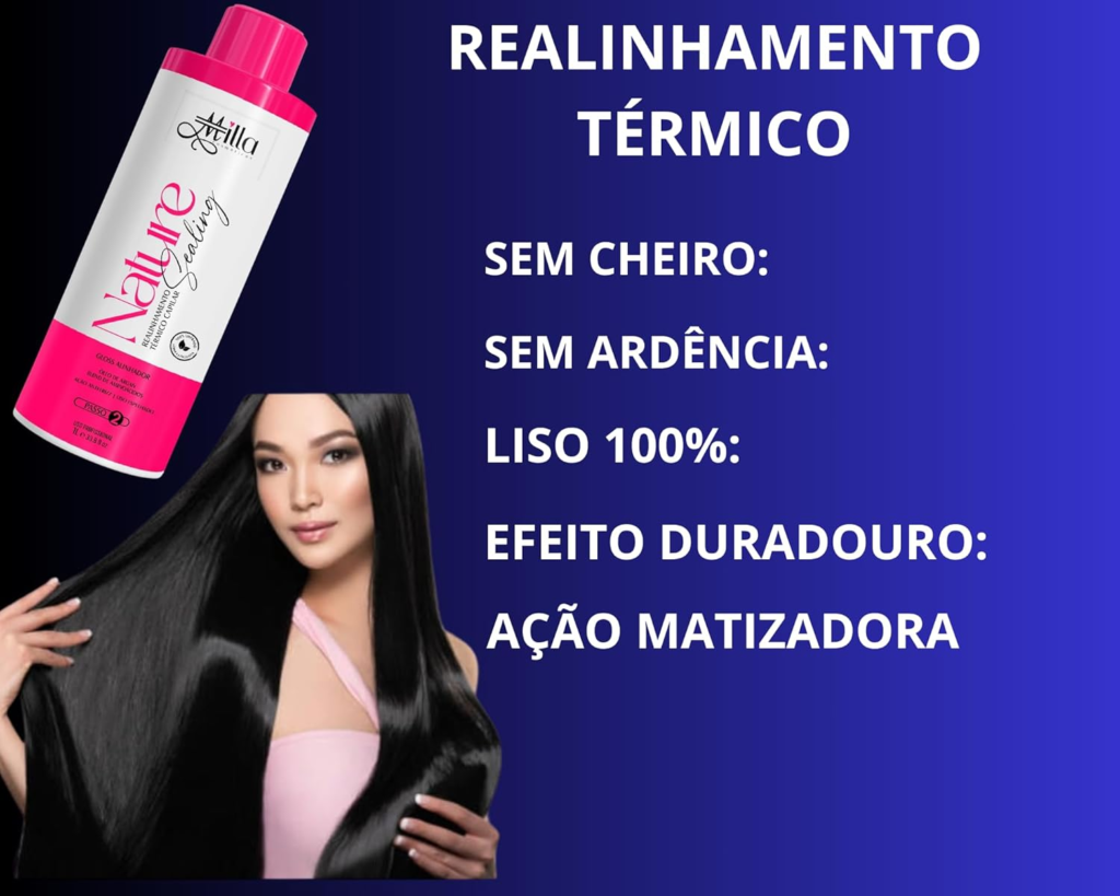 SELAGEM ORGÂNICA PROFISSIONAL 0%FORMOL COM AÇÃO MATIZADORA 1LT